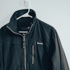 Men's Bench Full-Zip Funnel Neck Jacket